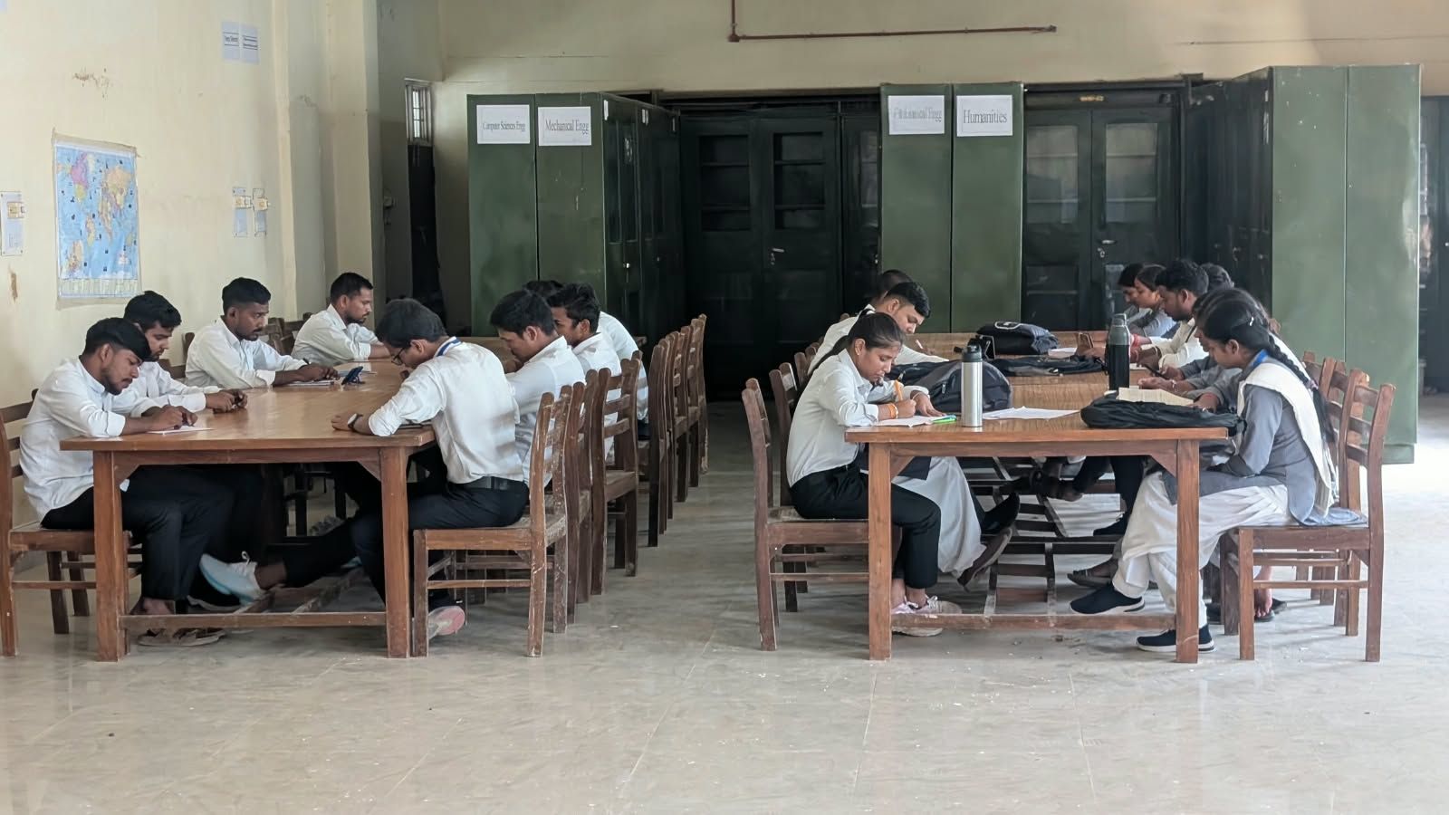 Library reading room